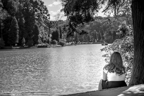 Ensaio de 15 anos em Gramado/RS clicado no lago negro pelo fotógrafo Adilson de Melo'