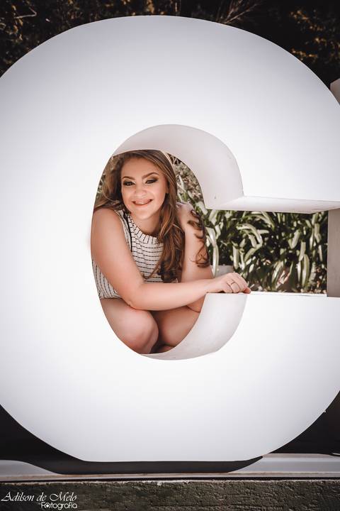 Ensaio de 15 anos em Gramado/RS fotografado na letra C pelo fotógrafo Adilson de Melo'