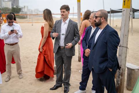 Casamento da Lúcia e Marcelo
Praia do Leblon e AABB RJ
Tabasco Produções
Fotografia de Casamento
Fotógrafo Profissional'