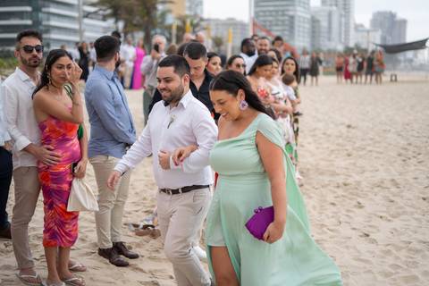 Casamento da Lúcia e Marcelo
Praia do Leblon e AABB RJ
Tabasco Produções
Fotografia de Casamento
Fotógrafo Profissional'