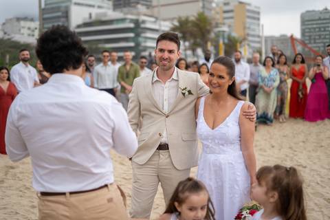 Casamento da Lúcia e Marcelo
Praia do Leblon e AABB RJ
Tabasco Produções
Fotografia de Casamento
Fotógrafo Profissional'