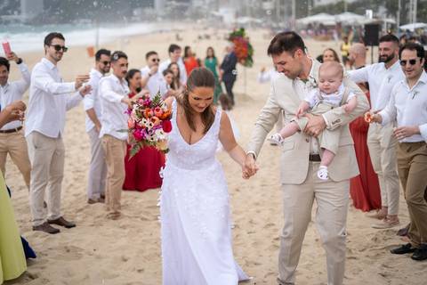 Casamento da Lúcia e Marcelo
Praia do Leblon e AABB RJ
Tabasco Produções
Fotografia de Casamento
Fotógrafo Profissional'