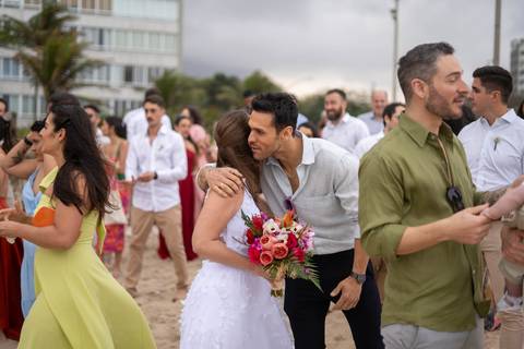 Casamento da Lúcia e Marcelo
Praia do Leblon e AABB RJ
Tabasco Produções
Fotografia de Casamento
Fotógrafo Profissional'