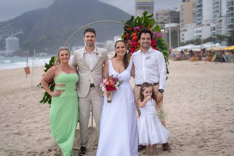 Casamento da Lúcia e Marcelo
Praia do Leblon e AABB RJ
Tabasco Produções
Fotografia de Casamento
Fotógrafo Profissional'