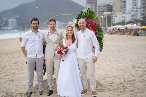 Casamento da Lúcia e Marcelo
Praia do Leblon e AABB RJ
Tabasco Produções
Fotografia de Casamento
Fotógrafo Profissional'