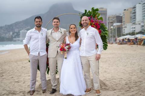 Casamento da Lúcia e Marcelo
Praia do Leblon e AABB RJ
Tabasco Produções
Fotografia de Casamento
Fotógrafo Profissional'