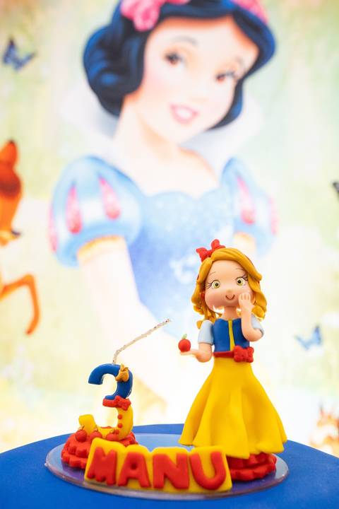 Ornamentação festa infantil Branca de neve'
