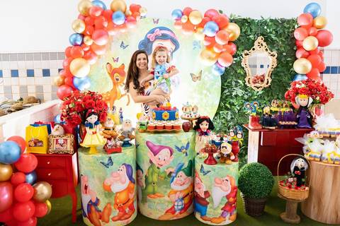 Fotografia Festa Infantil Brance de Neve'