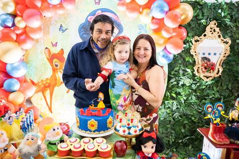 Fotografia Festa Infantil Brance de Neve'
