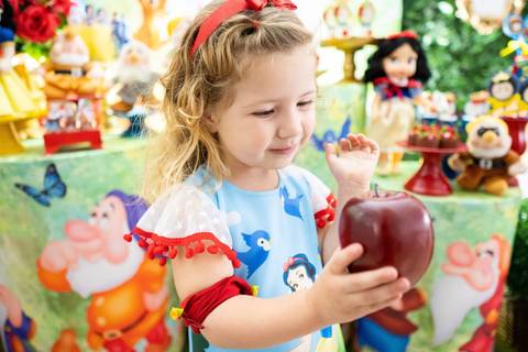 Fotografia Festa Infantil Branca de Neve'