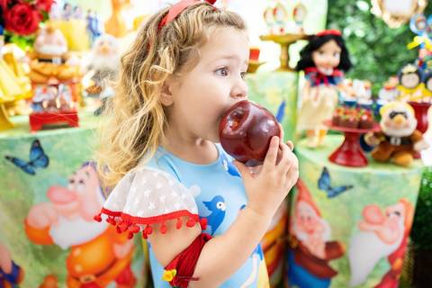 Fotografia Festa Infantil Branca de Neve'
