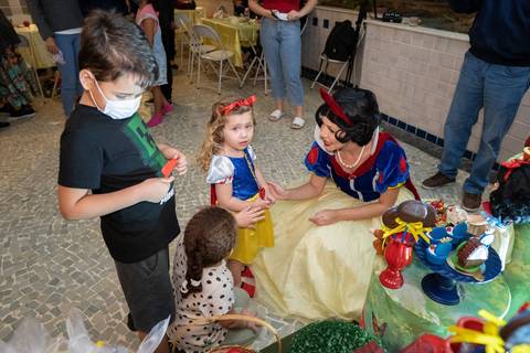 Fotografia Festa Infantil Branca de Neve'