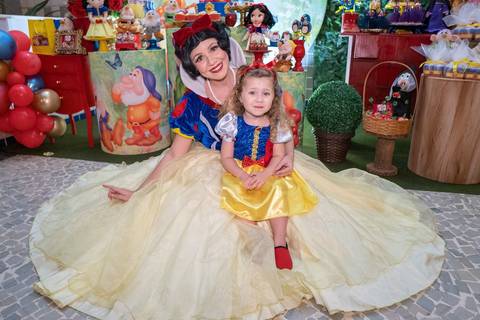 Fotografia Festa Infantil Branca de Neve'