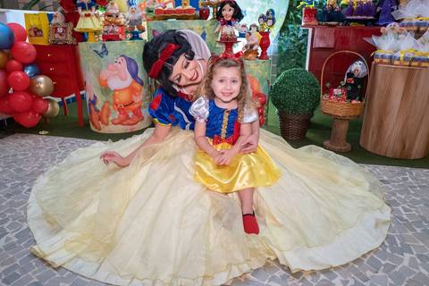 Fotografia Festa Infantil Branca de Neve'