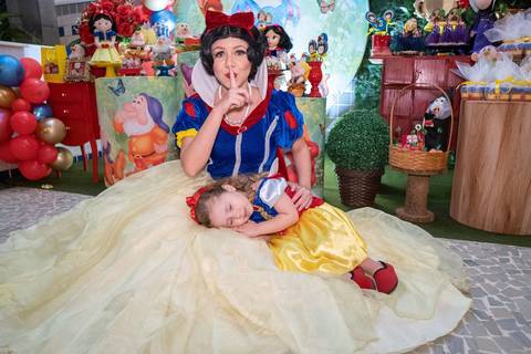 Fotografia Festa Infantil Branca de Neve'