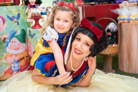 Fotografia Festa Infantil Branca de Neve'