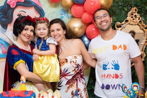 Fotografia Festa Infantil Branca de Neve'