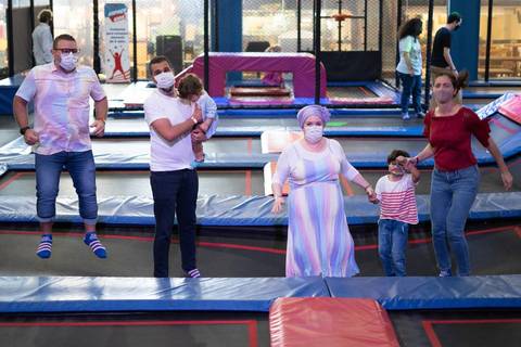 Fotografia de Festa Infantil Big Jump USA - Shopping Aerotown'