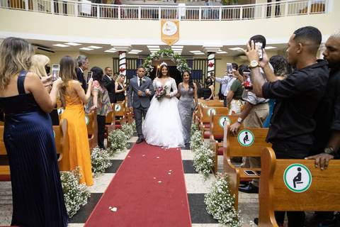 Fotografia de Casamento
Paróquia de São Jorge
Tabasco Produções'