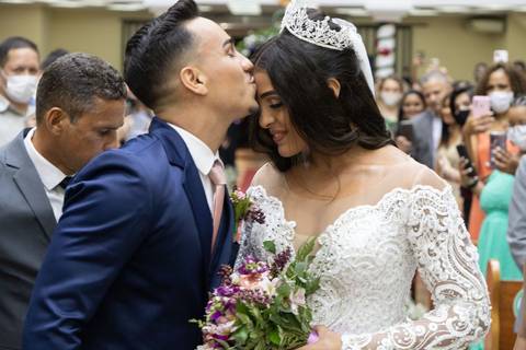 Fotografia de Casamento
Paróquia de São Jorge
Tabasco Produções'