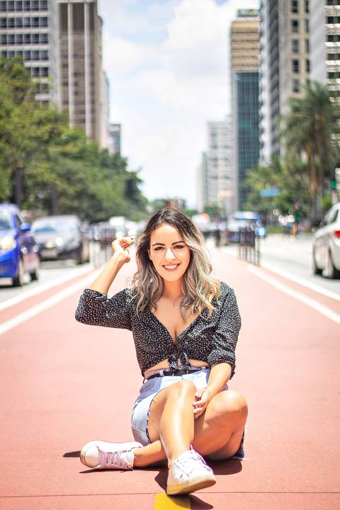 Isabel Gato - Ensaio Casual - Av. Paulista'