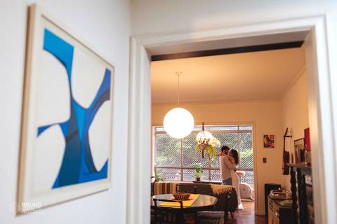 casal romantico intimista sofá sala apartamento centro sp vintage samambaia'