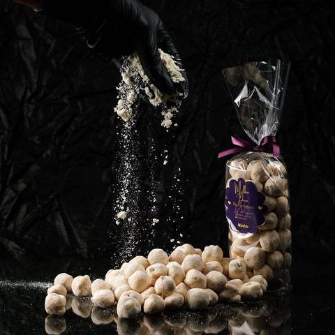 Foto de pipoca gourmet de leite ninho'