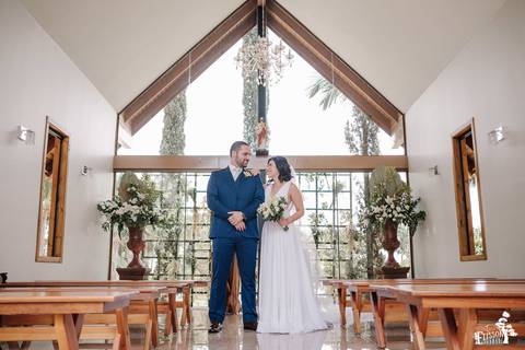 retrato de casal pós cerimônia'