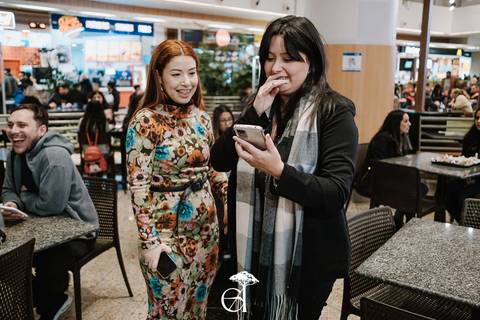 pedido de casamento inspirado em star wars, noivo vestido de mandaloriano'