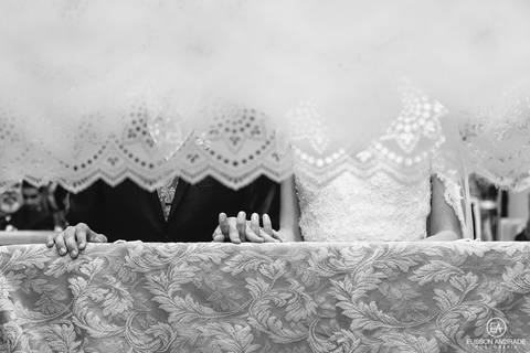 Cerimônia de casamento, casamento mini-wedding no restaurante Quintal de Casa, em Apucarana/PR'