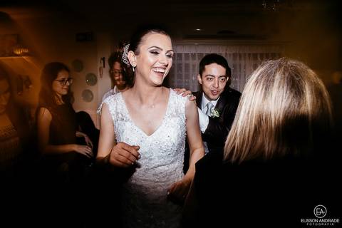 Festa de casamento, casamento mini-wedding no restaurante Quintal de Casa, em Apucarana/PR'