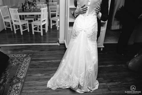 Festa de casamento, casamento mini-wedding no restaurante Quintal de Casa, em Apucarana/PR'