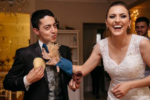 Festa de casamento, casamento mini-wedding no restaurante Quintal de Casa, em Apucarana/PR'