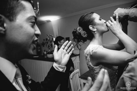 Festa de casamento, casamento mini-wedding no restaurante Quintal de Casa, em Apucarana/PR'