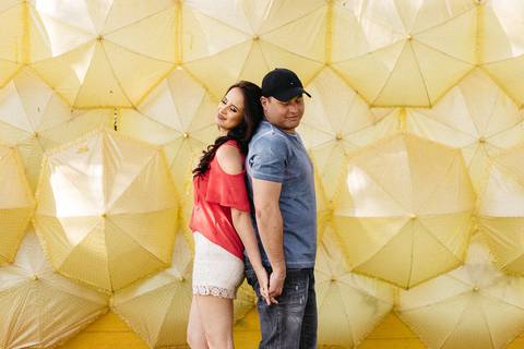 Ensaio fotográfico pré-wedding em Presidente Castelo Branco, Paraná, Rancho Olho D'Água'