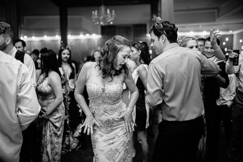 foto de festa de casamento, casamento duplo, de gêmeas, em Mandaguaçu'