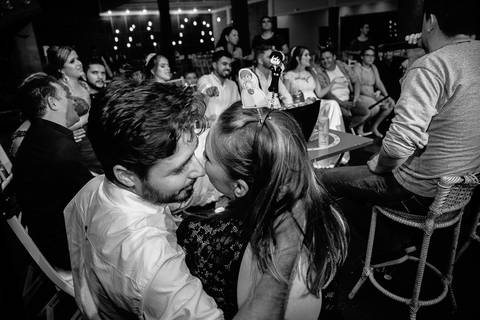 foto de festa de casamento, casamento duplo, de gêmeas, em Mandaguaçu'