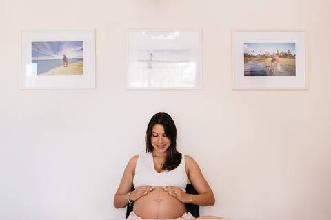Ensaio de gestante, lifestyle, dentro de casa, Rio de Janeiro/RJ'