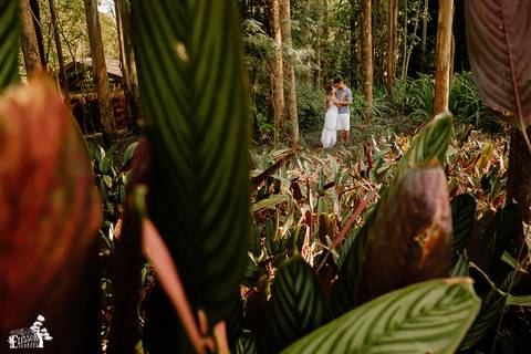 ensaio pre-casamento, foto no campo, ao ar livre, no eden garden em Maringá/PR'