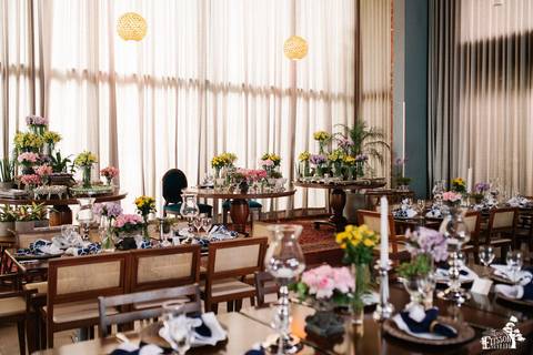 casamento no Noah club maringa, foto da decoração do casamento'