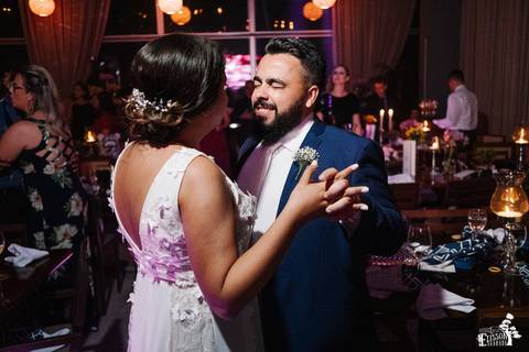 festa de casamento dentro do Noah Club, em Maringá'