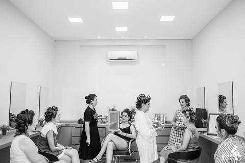 making of da noiva, em maringá, no studio Jady Capellari, foto em camadas'