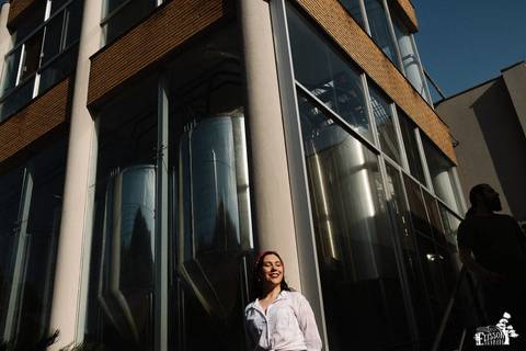 Ensaio pré-wedding no Eden Beer em Maringá/PR'