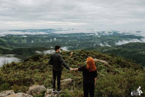 Pedido de namora surpresa em Ortigueira, no Morro da Pedra Branca'