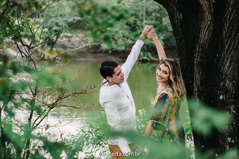 Ensaio Pré-Casamento de Eliza e Oillu na Ilha do Frade (Vitória-ES)'