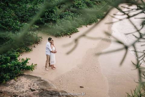 Ensaio Pré-Casamento de Eliza e Oillu na Ilha do Frade (Vitória-ES)'