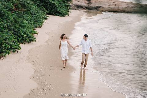Ensaio Pré-Casamento de Eliza e Oillu na Ilha do Frade (Vitória-ES)'
