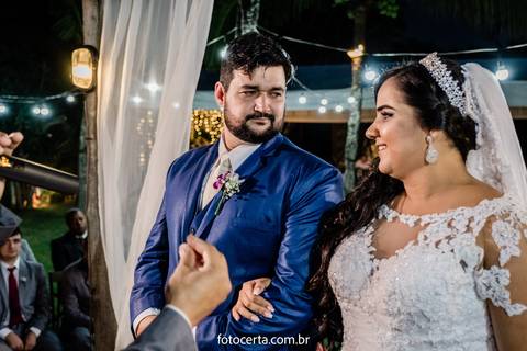 Fotografia de Casamento de Bruna e Thiago em Jacaraípe - Serra - ES'