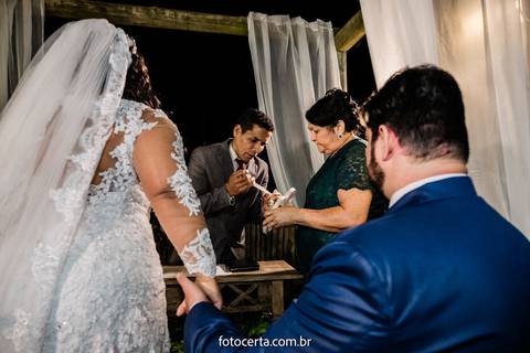 Fotografia de Casamento de Bruna e Thiago em Jacaraípe - Serra - ES'