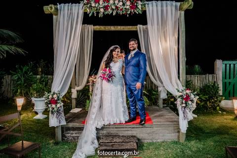 Fotografia de Casamento de Bruna e Thiago em Jacaraípe - Serra - ES'